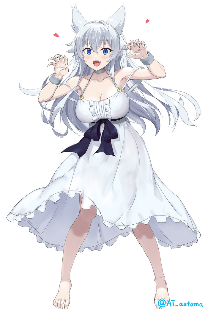 Fenrys Anime Art, , Fenrys (Lv2 kara Cheat), Lv2 kara Cheat, Pixiv, Animal Ears