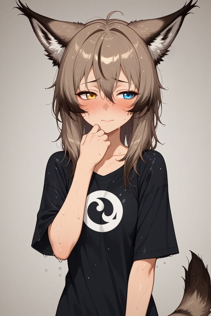   ,  , Anime Art, Stable Diffusion, , Animal Ears, 