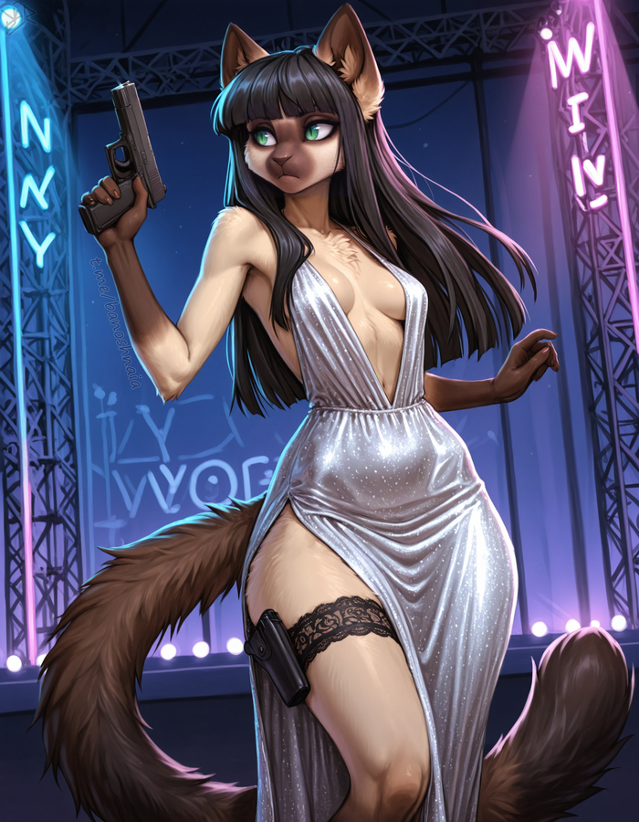  .   , Stable Diffusion, , Furry edge