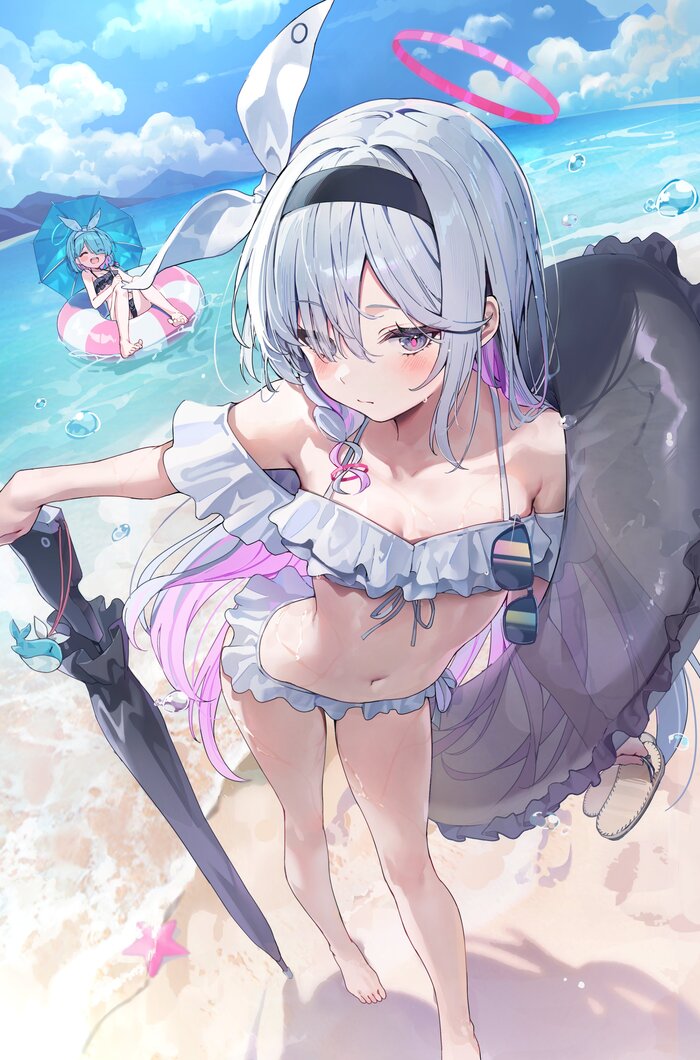 Arona  Plana , Anime Art, Blue Archive, Arona, Plana, , ,  , , , , ,  , 