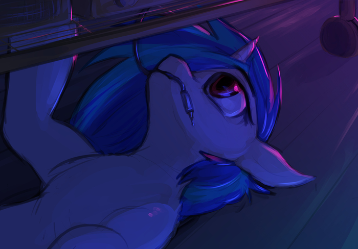    My Little Pony, Vinyl Scratch, Sleepyhoers