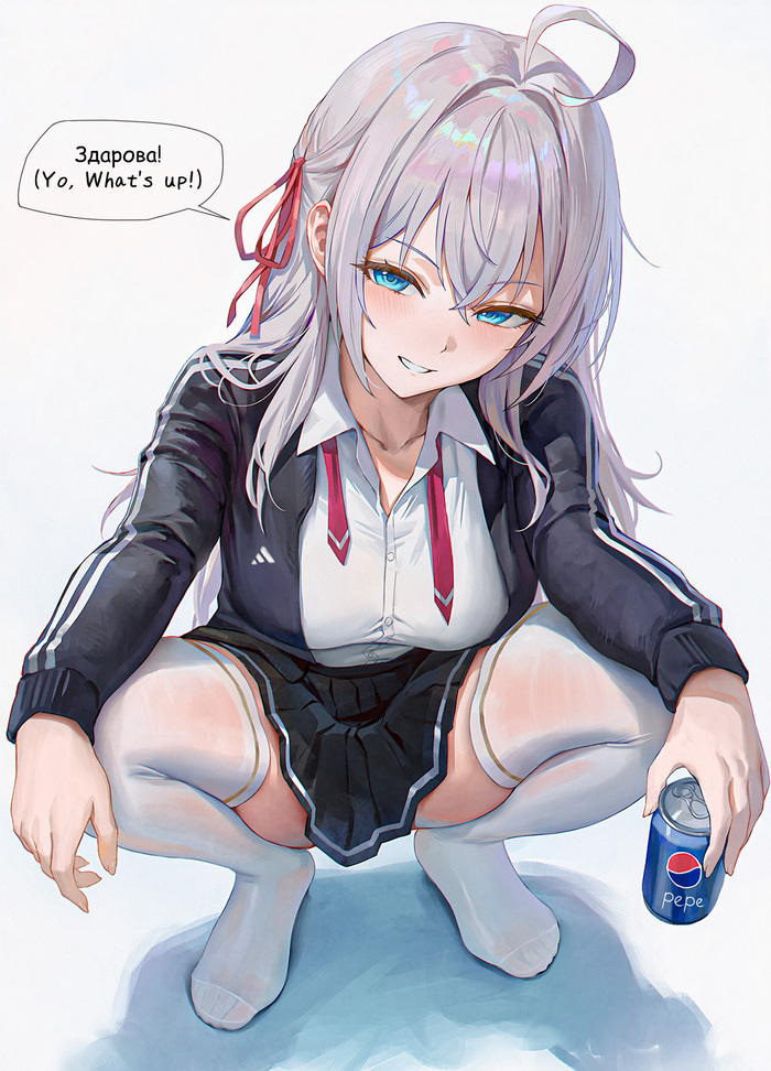 ! , Anime Art, Alisa Mikhailovna Kujou, Roshidere, , , 
