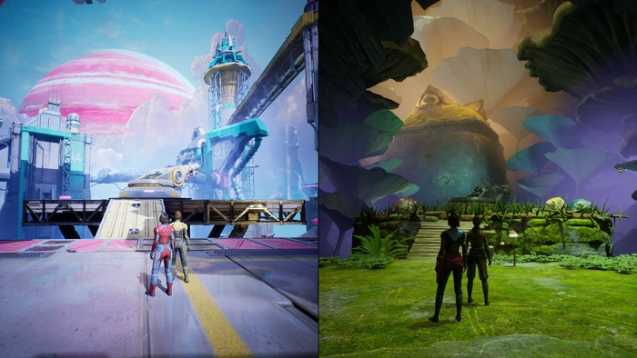 еще пример - одна и та же платформа с пушкой может выглядеть по разному в разных сеттингах