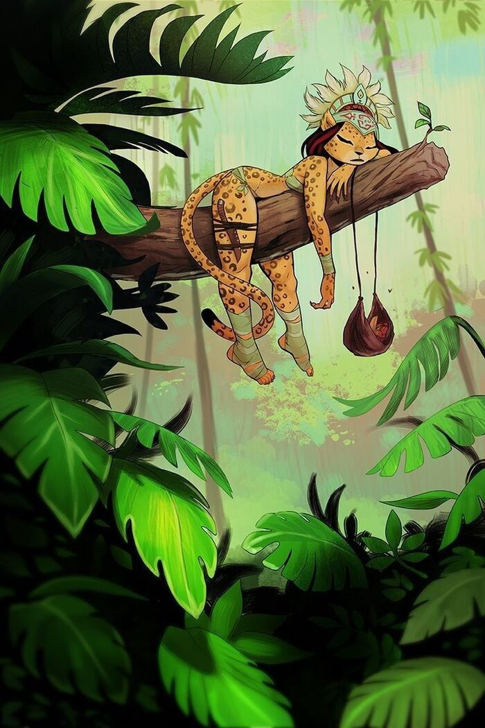 Jungle Queen nap , , , Furry Feline, 