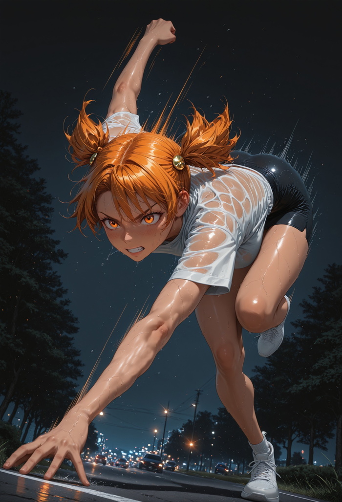 Опять Алиска куда-то бежит