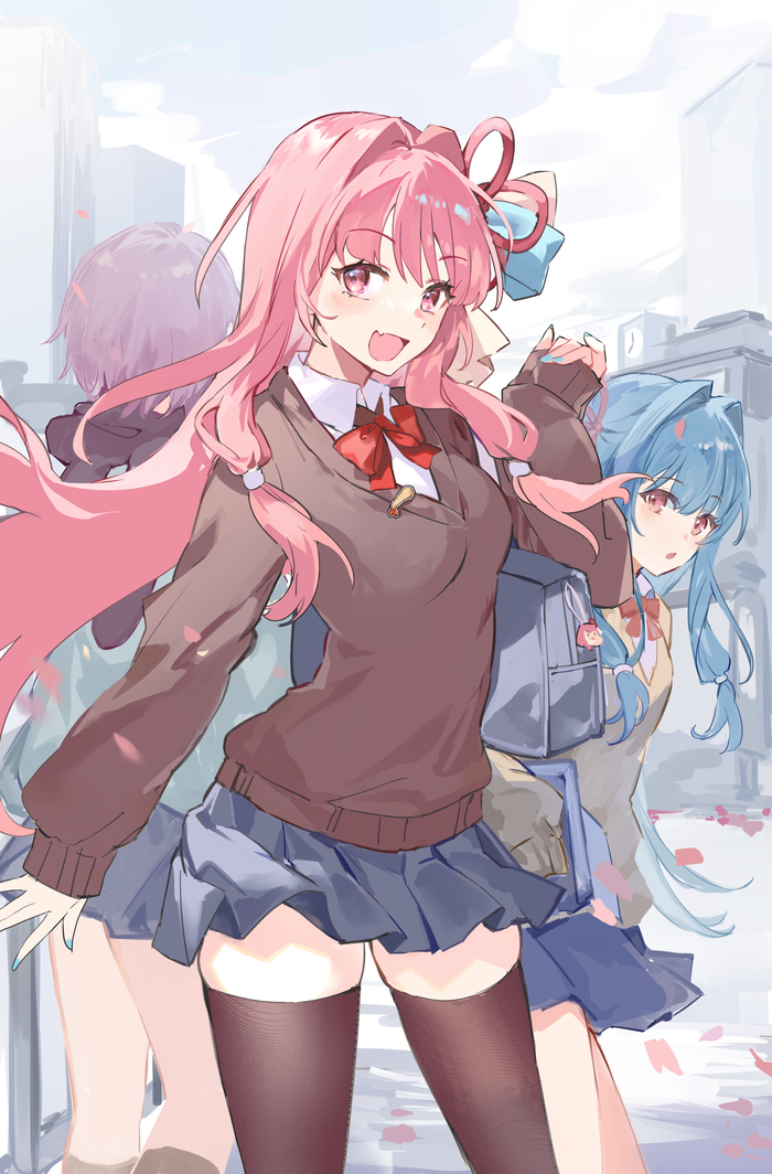 Akane Anime Art, , Voiceroid, Kotonoha Akane, , Pixiv,  