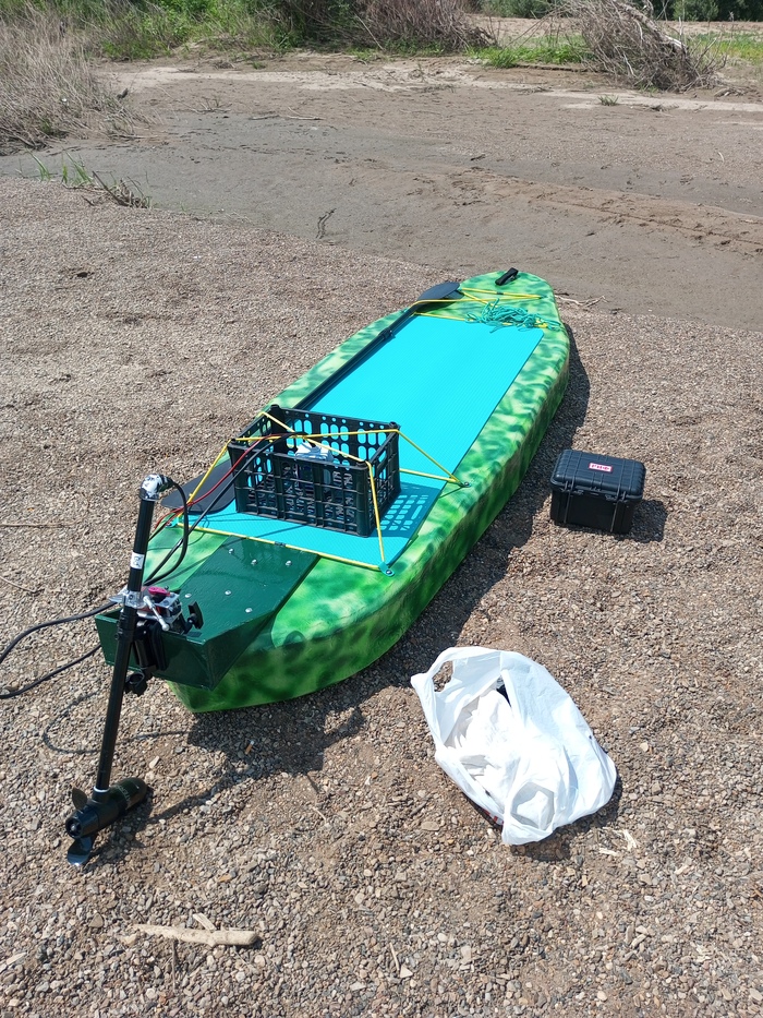 Сделал выносной пульт с шим регулятором и джойстиком для поворота электромотора