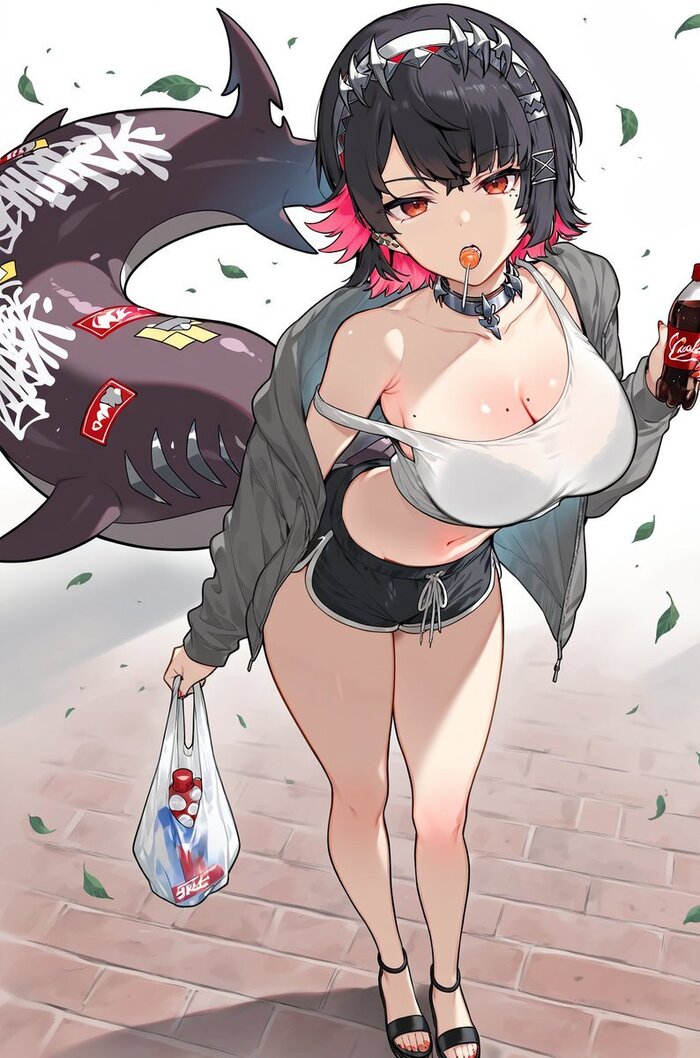      , , Anime Art,  , Zenless Zone Zero, Ellen Joe (zzz), , , Game Art, Jeje box,  , Bunnysuit, Bunny Ears,   