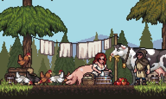  3      Asset Pack 32x32 Overworld,   Male and Female Character  Archer Character  Itch.io ,  , , Gamedev, ,  , Pixel Art, , Sidescroller, 2D, 2D , Sprite, 2d , , 