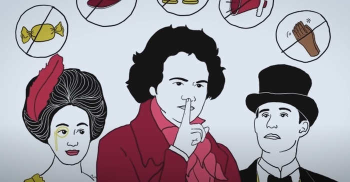 Ха-ха, и зачем этот образ — «Тсссс!»?