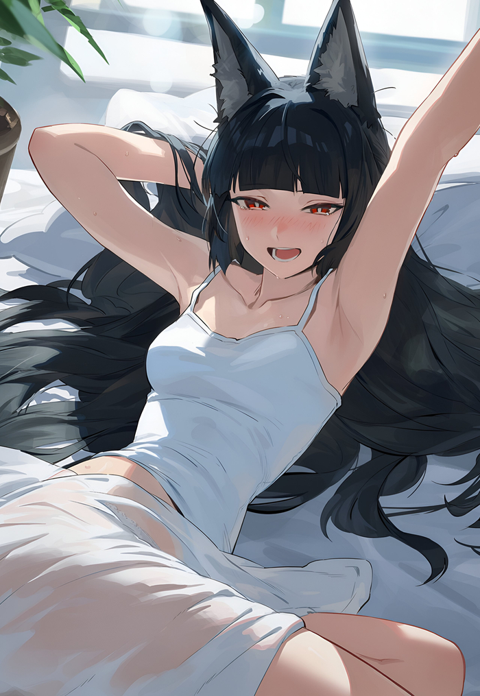  Zenless Zone Zero, Hoshimi Miyabi (zzz), , , , Anime Art, , Animal Ears,  , Hare_zzv