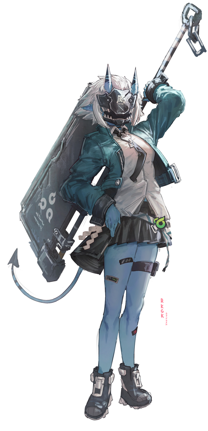  Anime Art, , Soukaku (zzz), Zenless Zone Zero, Fran Lu