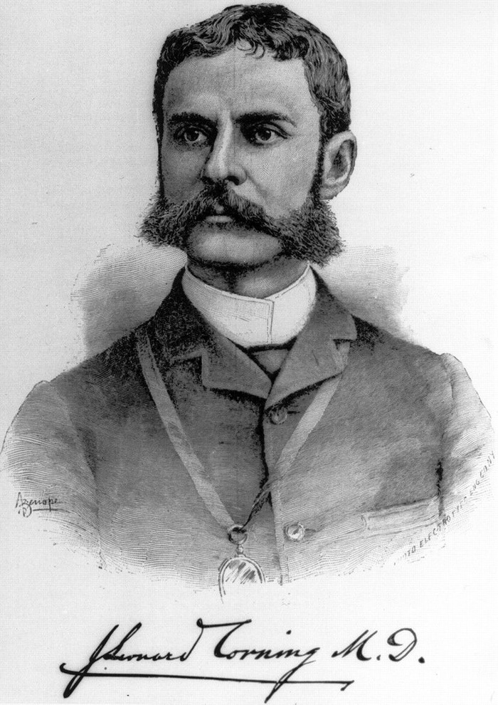 Джеймс Леонард Корнинг (1855 – 1923), американский невролог.