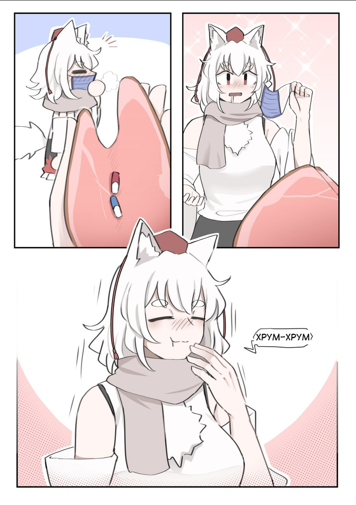      Telegram (), , Shameimaru Aya, Inubashiri Momiji, 