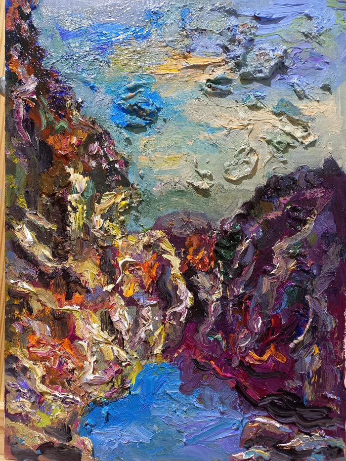 Скалы. Живопись