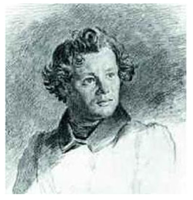 Мужской портрет Бумага, итальянский карандаш. 243 х 18,5. ГТГ