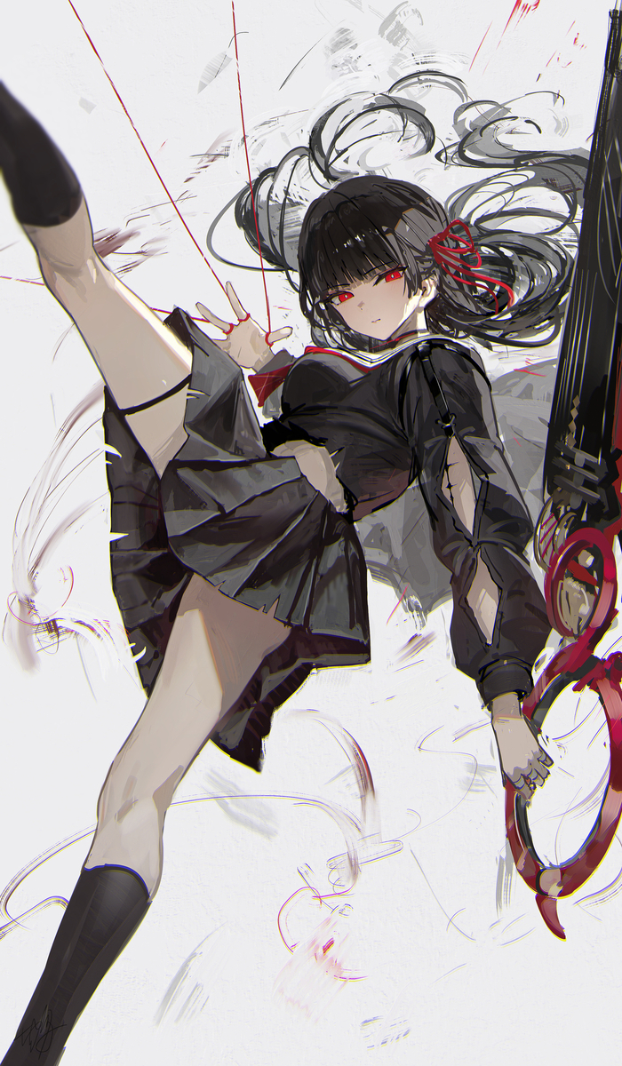 Chisa Anime Art, , Wuthering Waves, Chisa (Wuthering Waves), 
