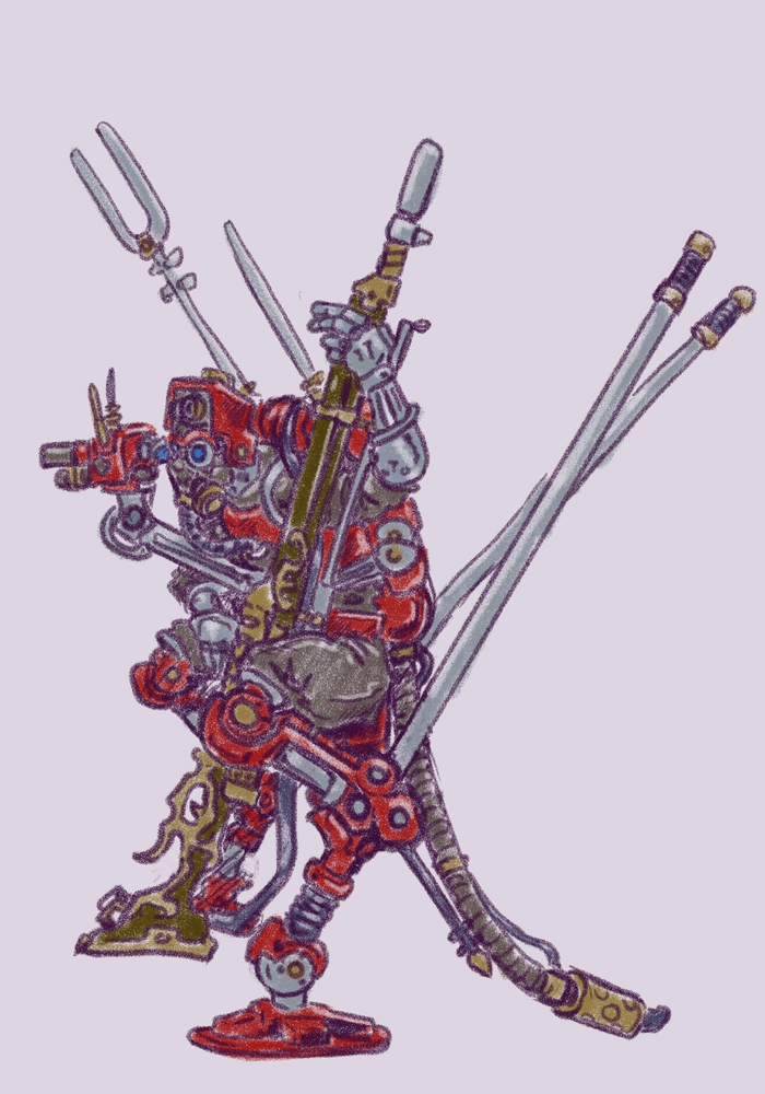   Warhammer 40k, Wh Art, Warhammer, Adeptus Mechanicus, , Skitarii