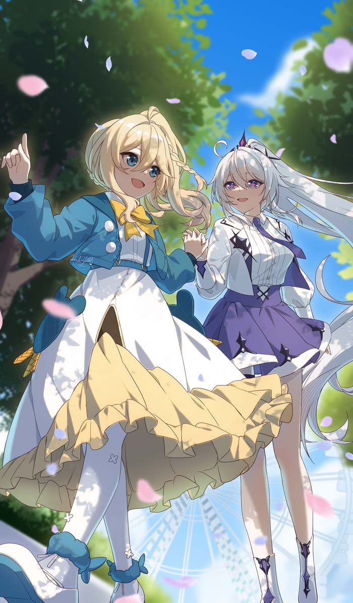  Pixiv, Anime Art, , Honkai Impact, Kiana Kaslana, Bianka durandal ataegina