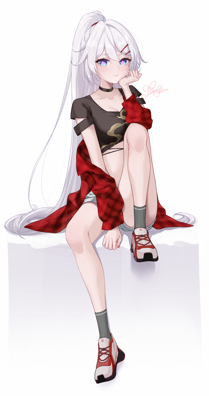  Anime Art, Pixiv, , Honkai Impact, Kiana Kaslana