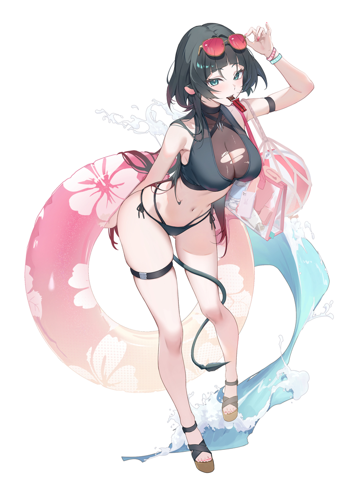 Jane Anime Art, , Zenless Zone Zero, Jane Doe (zzz), Animal Ears, , 