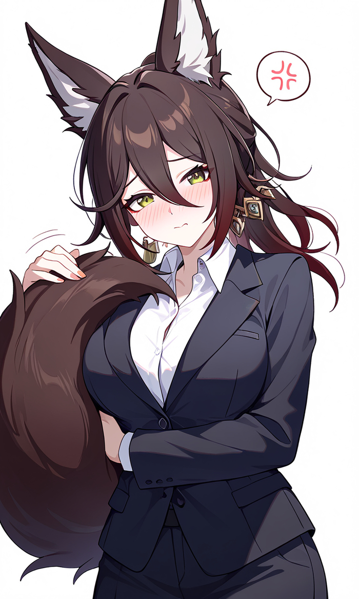   , Anime Art, , Animal Ears, Tingyun (Honkai: Star Rail)