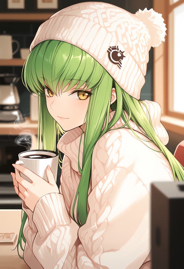 CC Anime Art, , Code Geass, CC (Code Geass),  , 
