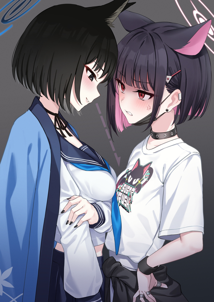  Anime Art, , Blue Archive, Kyouyama Kazusa, Kikyou, 