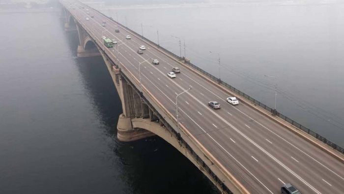 Енисей в Красноярске.