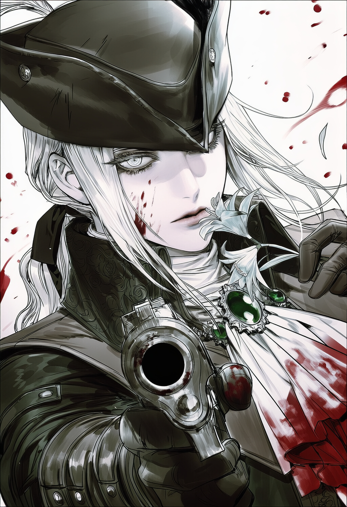   , Bloodborne, Lady Maria, Fromsoftware, , Game Art, 
