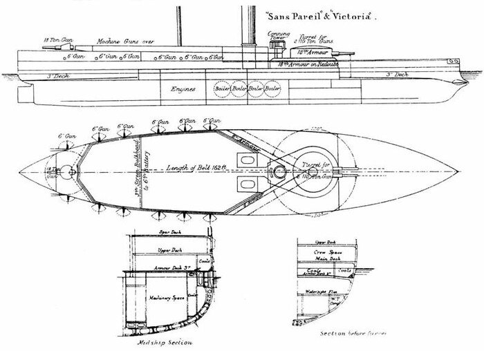 HMS Victoria:  ,   13  , 20 ,  (), , 