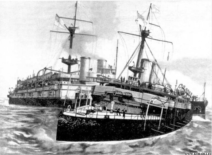 "Кемпердоун" таранит "Викторию".