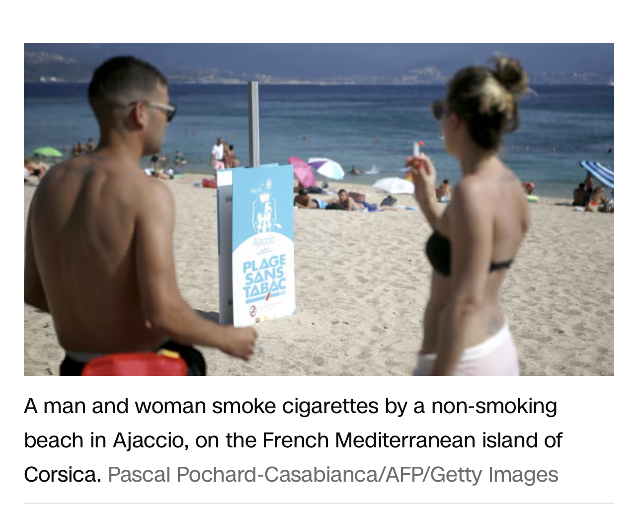 Since yesterday, smoking has been banned throughout France on beaches, embankments, in parks, squares, etc. - Economy, France, Smoking control, Smoking area, Smoking, Anti-tobacco law, Country