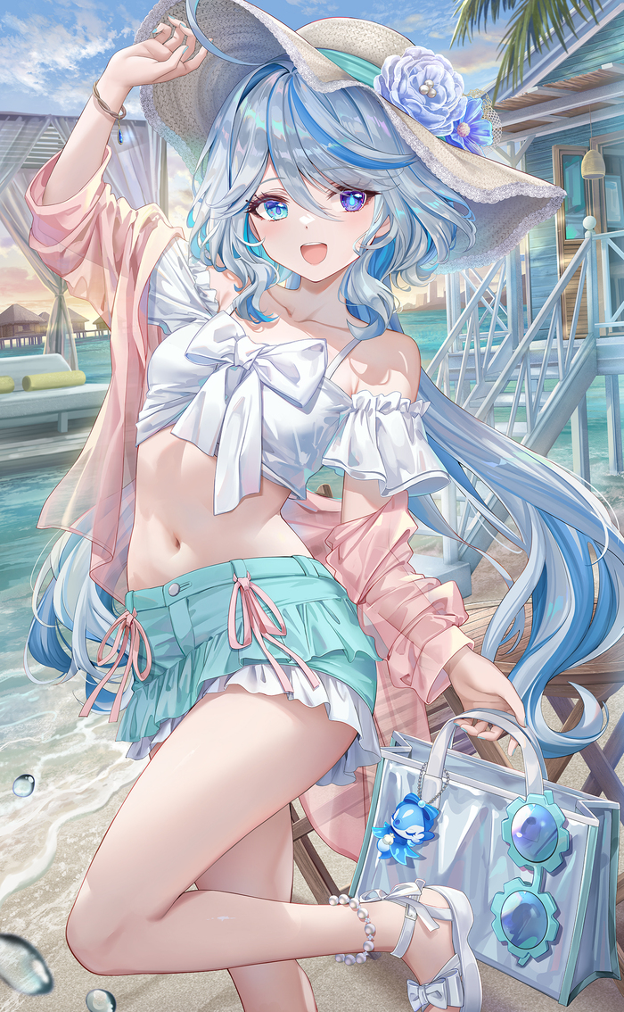    Genshin Impact, , Anime Art, Furina (Genshin Impact), , , ,  , , Torino Aqua