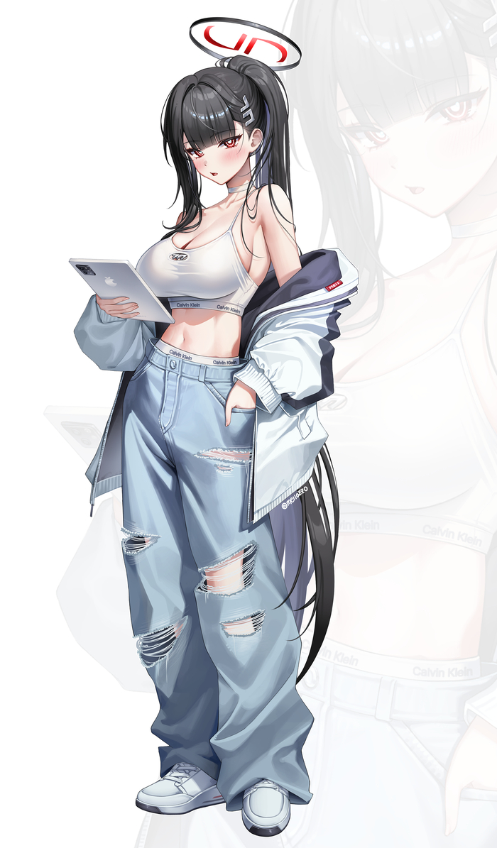  , Anime Art, , Blue Archive, Tsukatsuki Rio,  , ,  