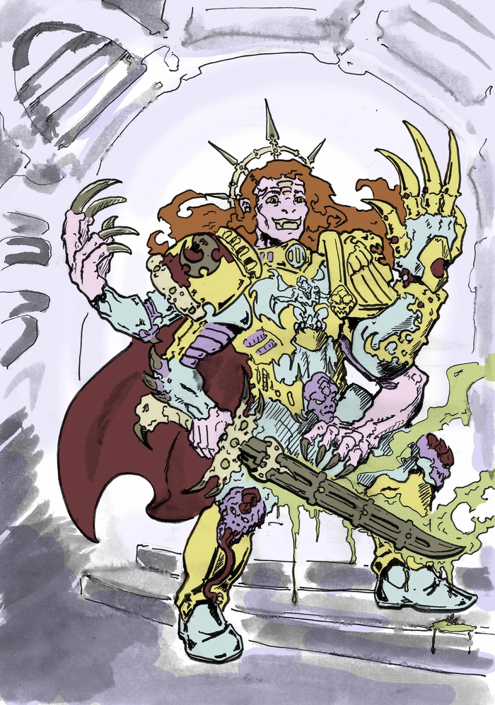   Warhammer 40k, Wh Art, Warhammer, ,  , Genestealer Cults, Adeptus Administratum