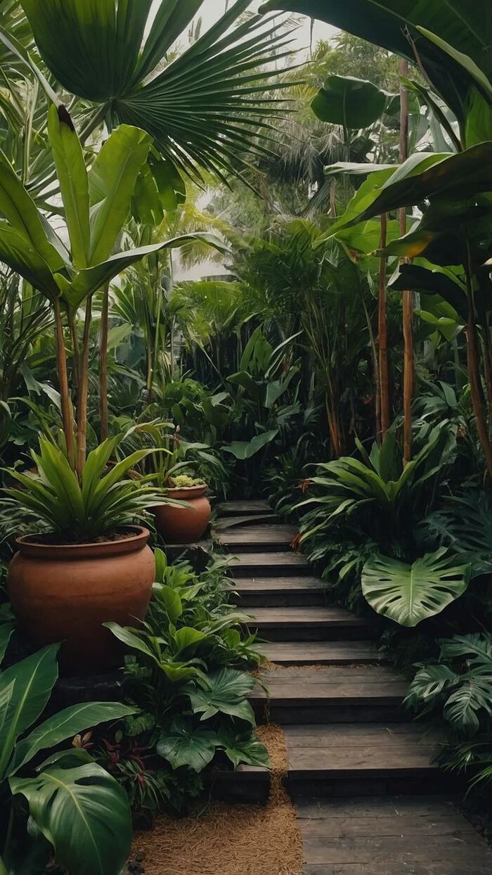 Tropical garden design , , , , 