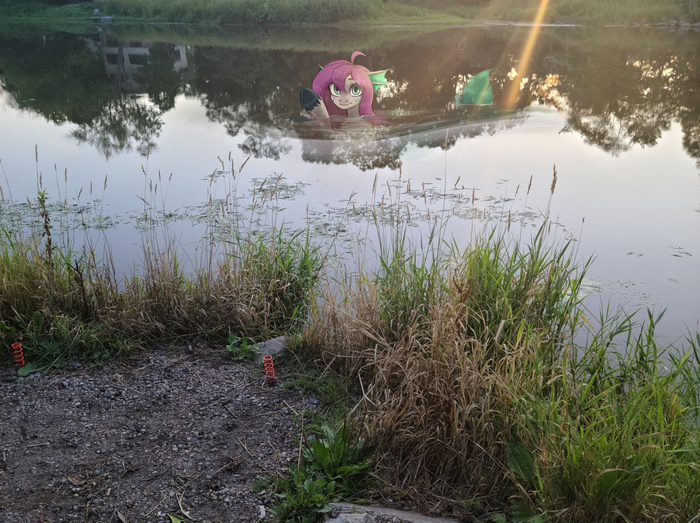 Обитатель пруда