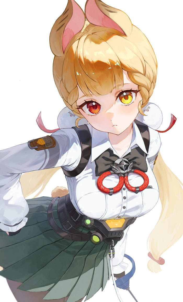 Alice Zenless Zone Zero, , , , , Anime Art, Animal Ears, Alice Thymefield (zzz)