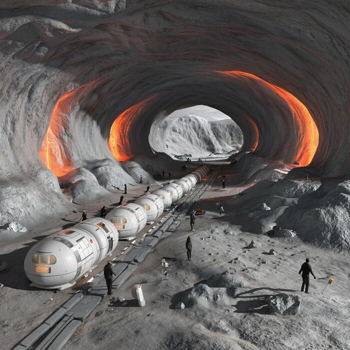 Лунная жизнь кипит