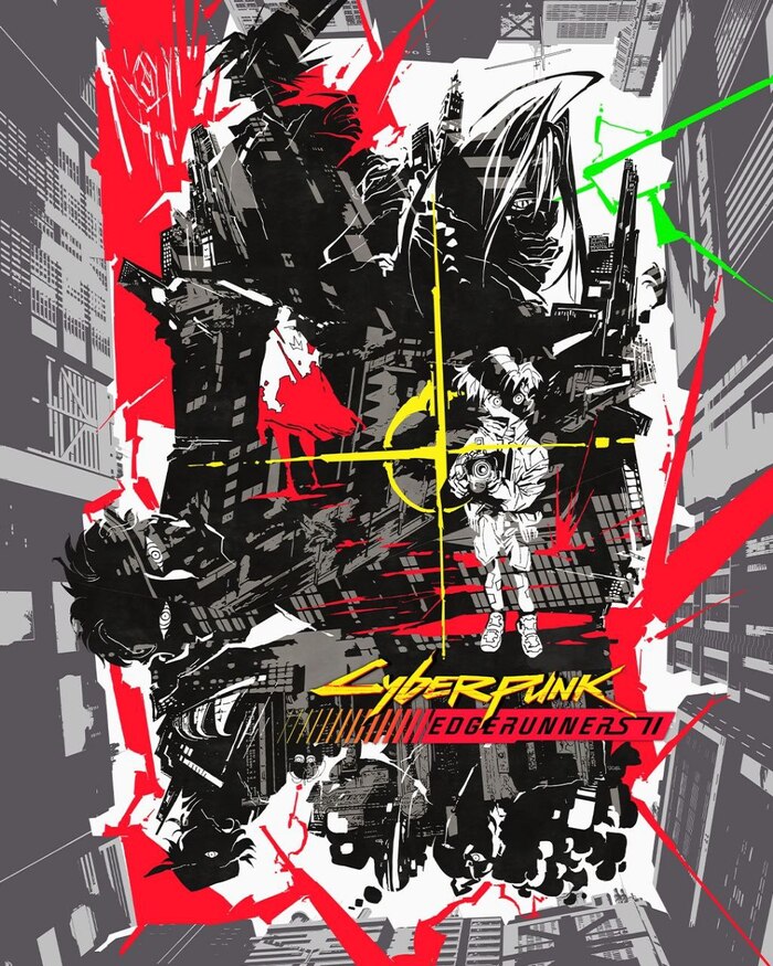    "cyberpunk: edgerunners" , Telegram (), Cyberpunk 2077, Cyberpunk: Edgerunners, , 2D , , , ,  , 