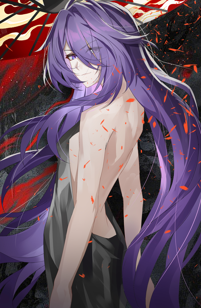  Pixiv, Anime Art, , Honkai: Star Rail, Acheron (Honkai: Star Rail)