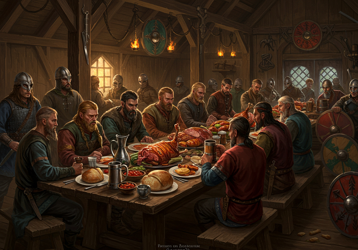 Викингский пир