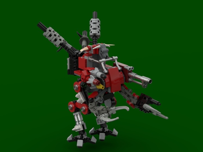 Looted sentinel LEGO, , Warhammer 40k, Wh miniatures, Moc, Waaagh!, 