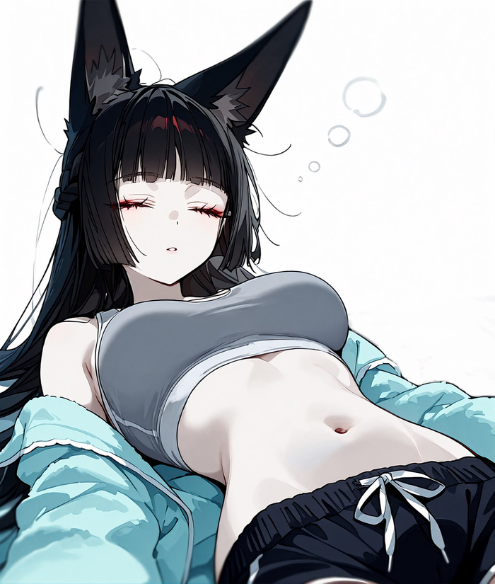    Zenless Zone Zero, Hoshimi Miyabi (zzz), , , , , Anime Art, Animal Ears,  ,  ,   