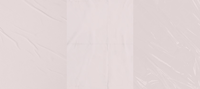 Бумага, плёнка и пакет — самые распространённые текстуры