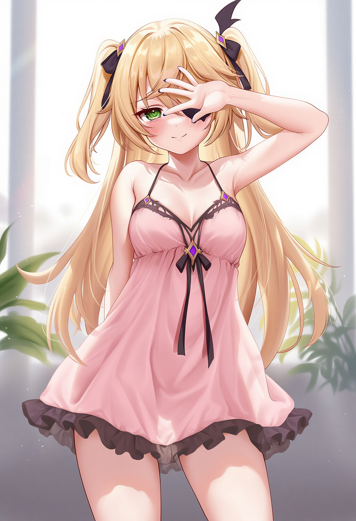    , Anime Art, Pixiv, Genshin Impact, Fischl (Genshin Impact)