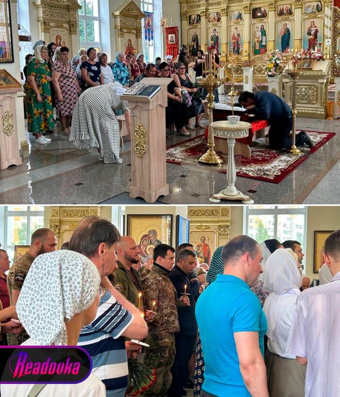 В курском храме прощаются с 5-летним Толей, который закрыл своим телом маму от дрона ВСУ