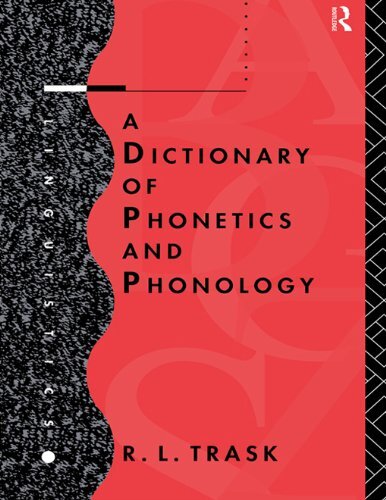 A Dictionary of Phonetics and Phonology:      ,  ?, , , , , ,  ,  , , ,  