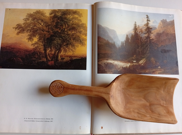 Совок из березы